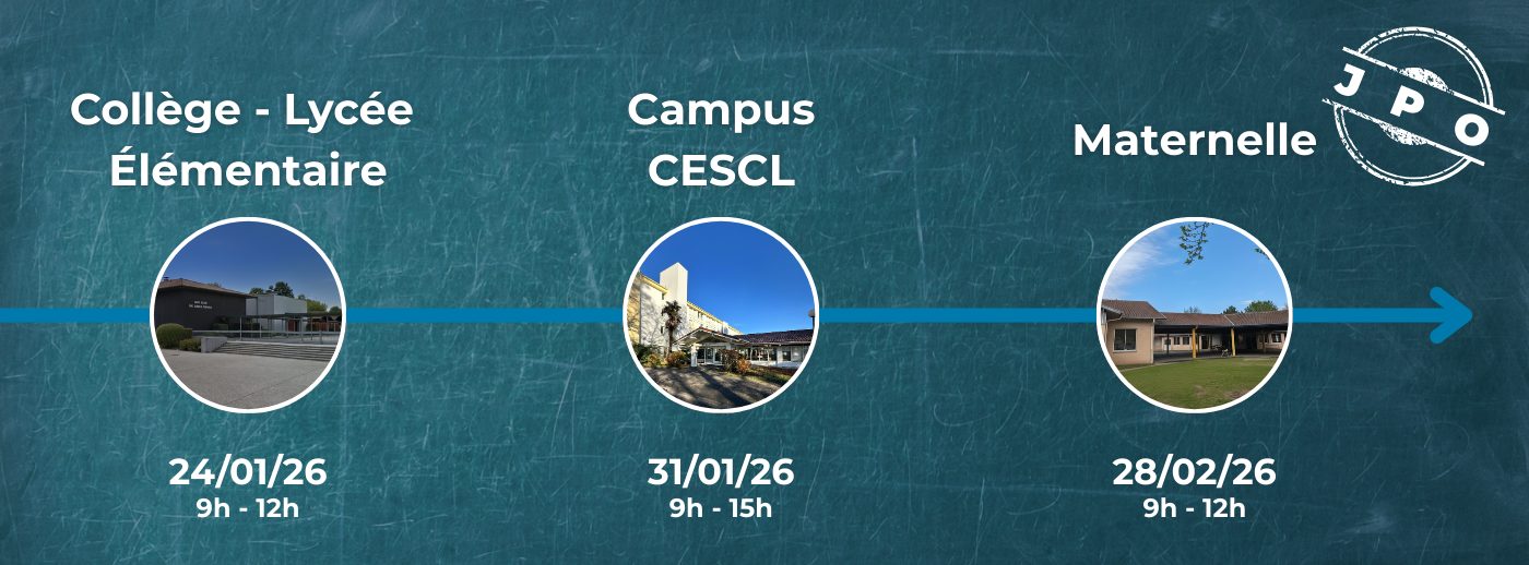Journées Portes Ouvertes – Rentrée 2026